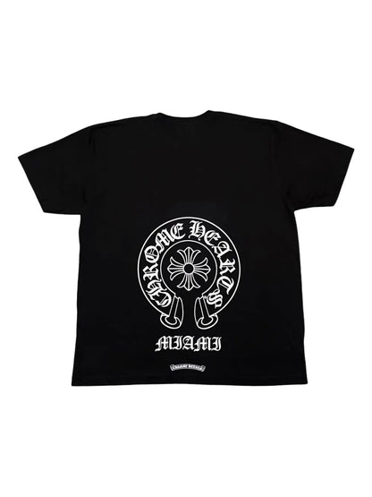 Miami Exclusive Horseshoe logo T-shirt